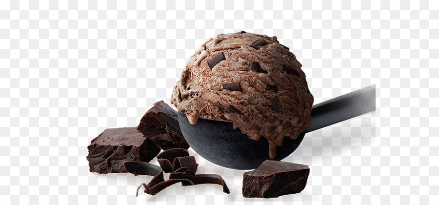 Helado De Chocolate，Helado PNG