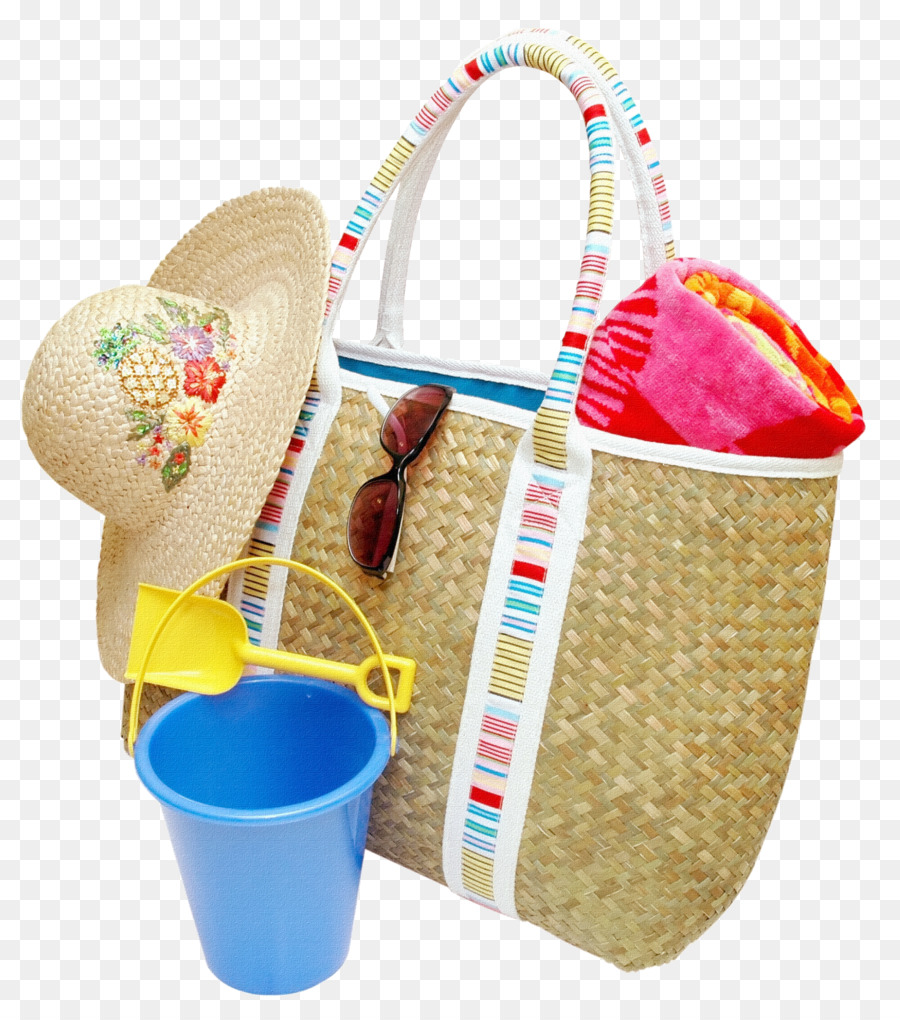 Bolsa De Playa，Sombrero PNG