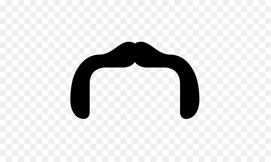 Bigote Negro，Vello Facial PNG