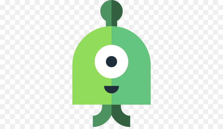 Extraterrestre Verde，Un Ojo PNG