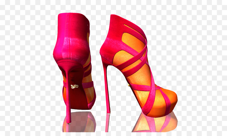 Tacones Altos Coloridos，Zapatos PNG