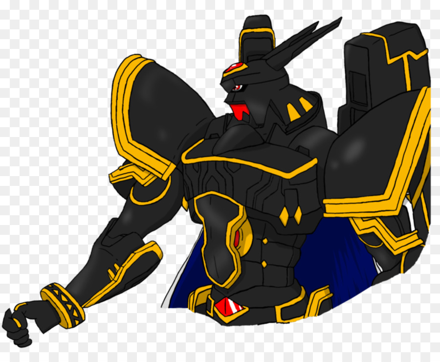 Robot Negro Y Dorado，Armadura PNG