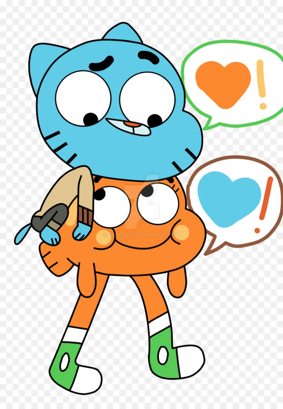 Gumball Watterson，Darwin Watterson PNG