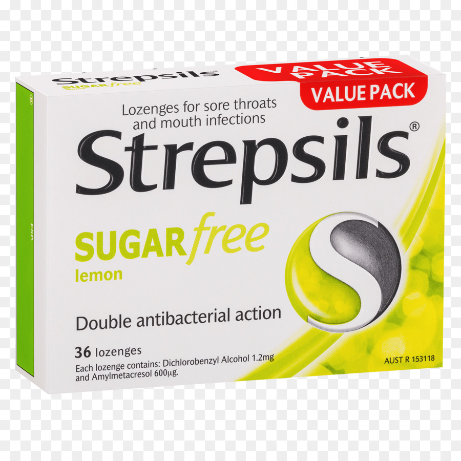 Paquete De Estrepsils，Pastillas PNG