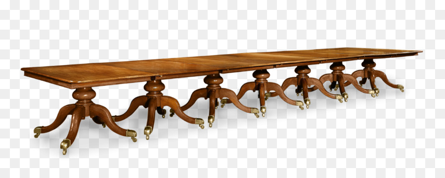 Mesa Larga De Madera，Mesa De Comedor PNG