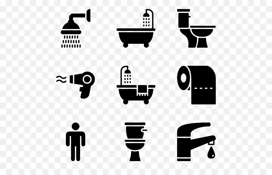 Iconos De Equipo，Cuarto De Baño PNG