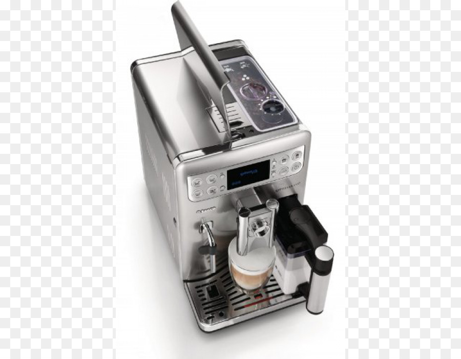 Espresso，Saeco Exprelia Evo Hd8857 Máquina De Café Con Cappuccinatore 15 De La Barra De Acero Inoxidable PNG