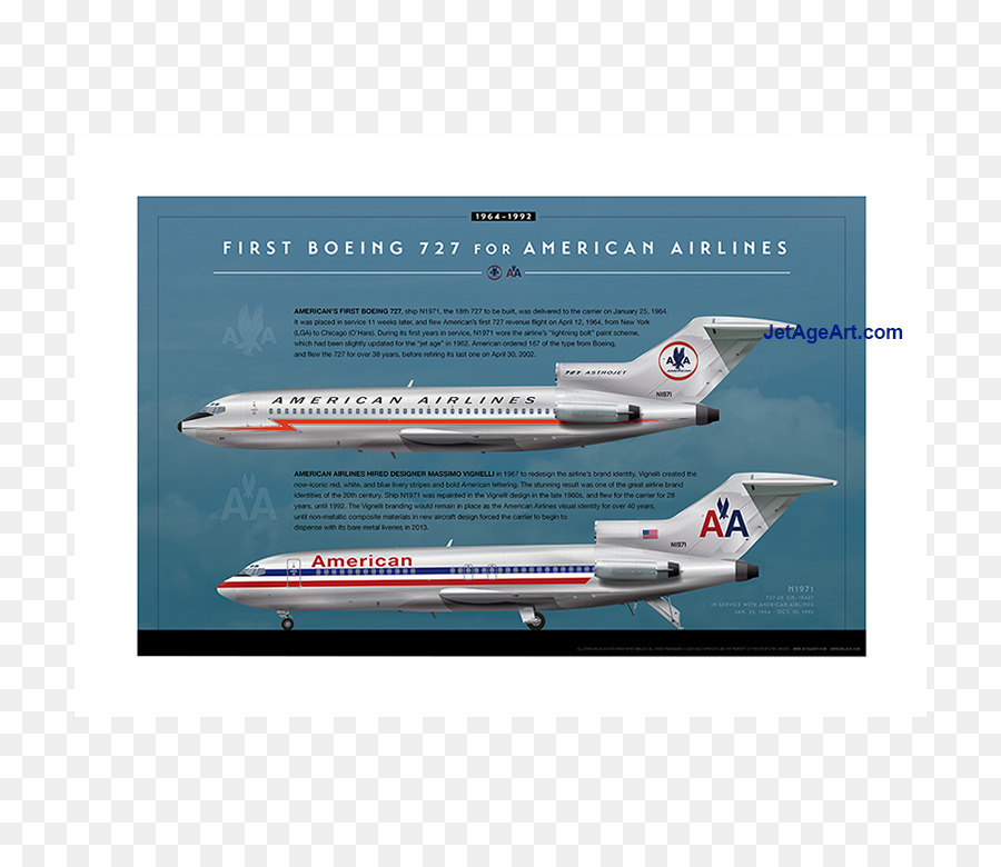 Narrowbody Aviones，El Boeing 727 PNG