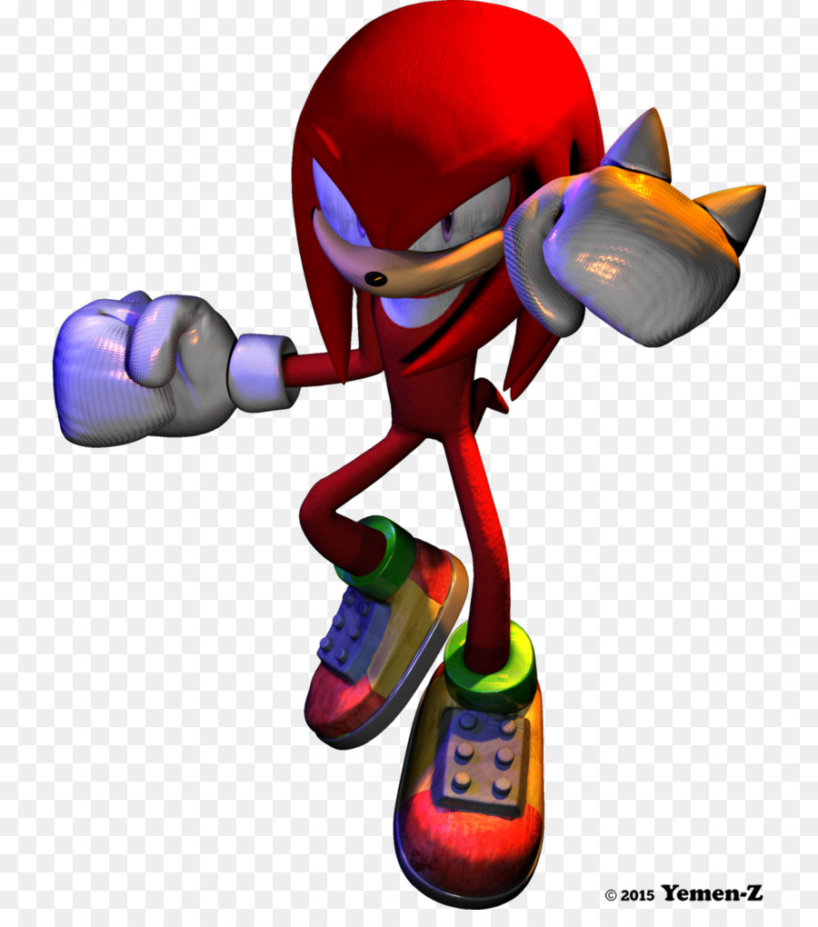 Knuckles El Equidna，Arte PNG