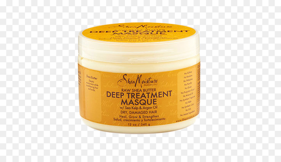 Sheamoisture Raw Manteca De Karité Mascarilla De Tratamiento Profundo，La Manteca De Karité PNG