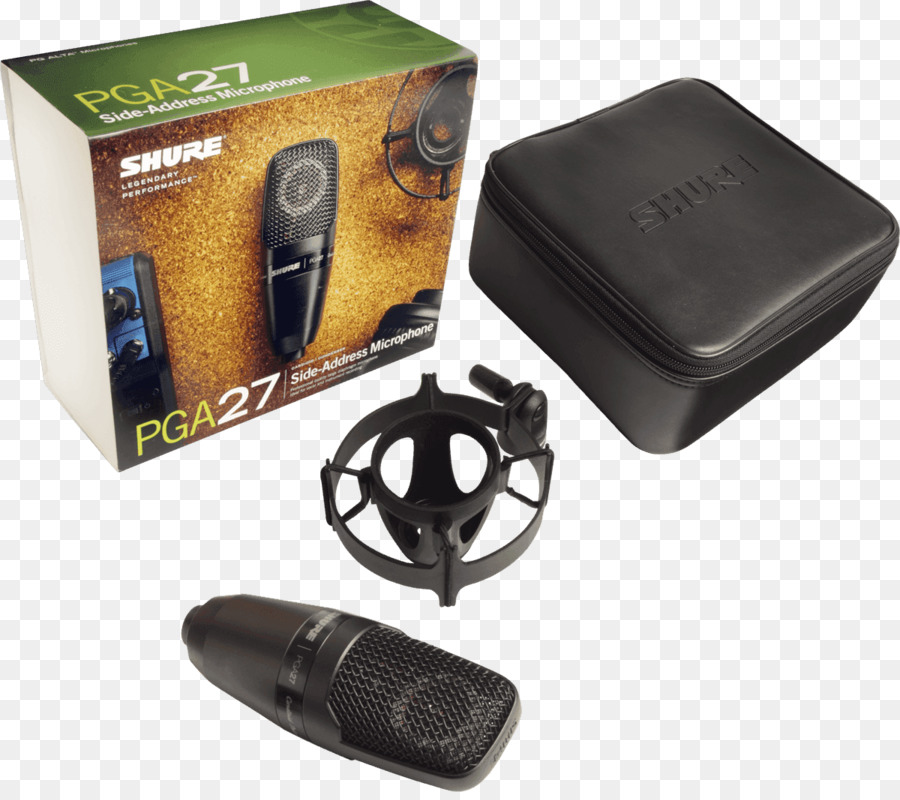 Micrófono，Shure Pga27 PNG