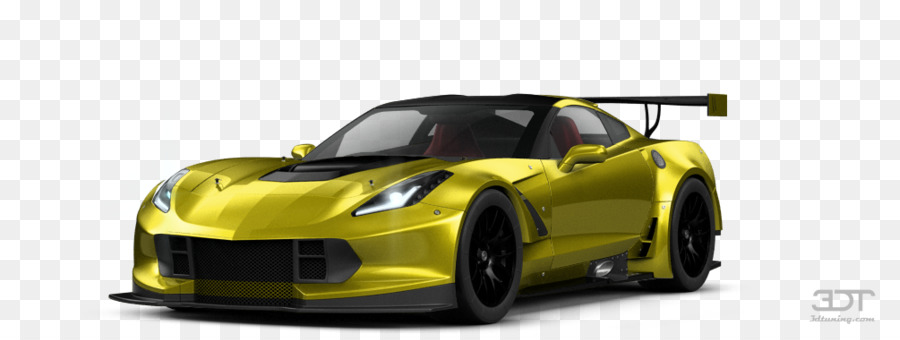 Coche Deportivo Amarillo，Auto PNG