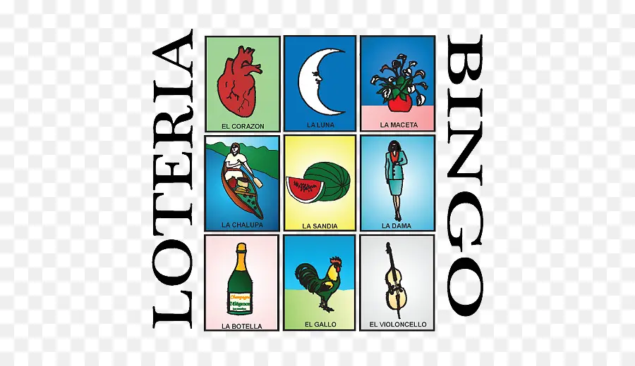 Lotería，Bingo PNG