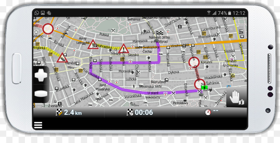 Sistemas De Navegación Gps，Smartphone PNG