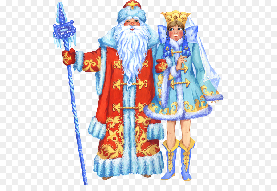 Ded Moroz，Snegurochka PNG