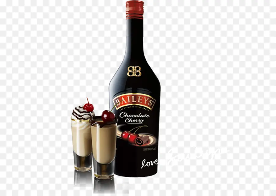 Botella De Baileys，Cereza De Chocolate PNG