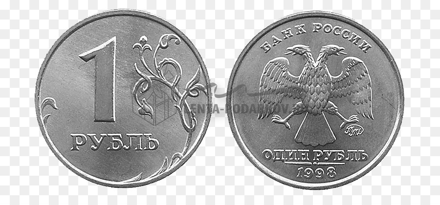 Moneda De 1 Rublo，Ruso PNG