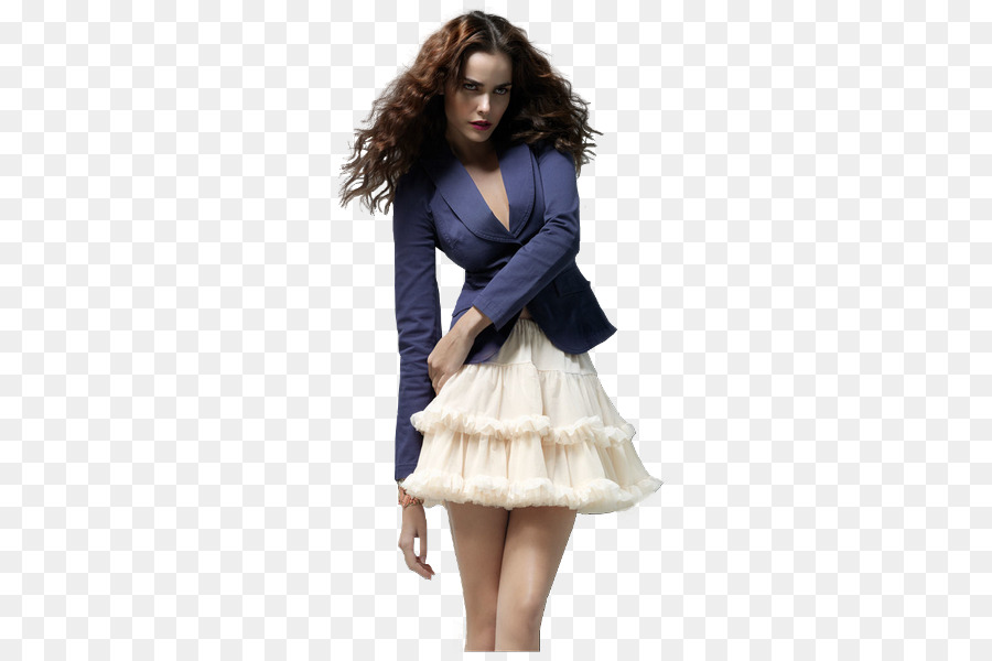 Mujer En Traje De Moda，Ropa PNG