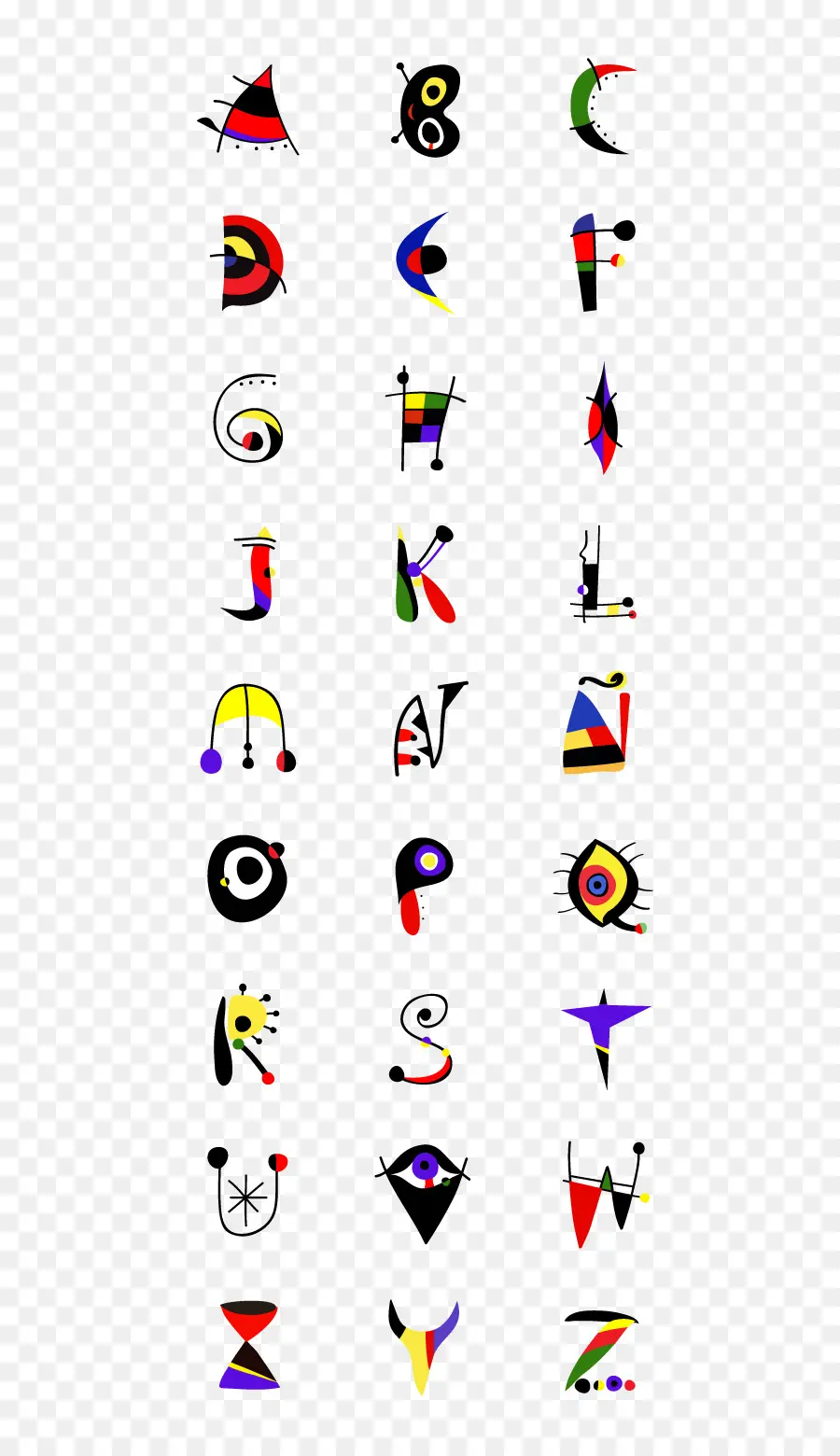 Alfabeto，Artista PNG