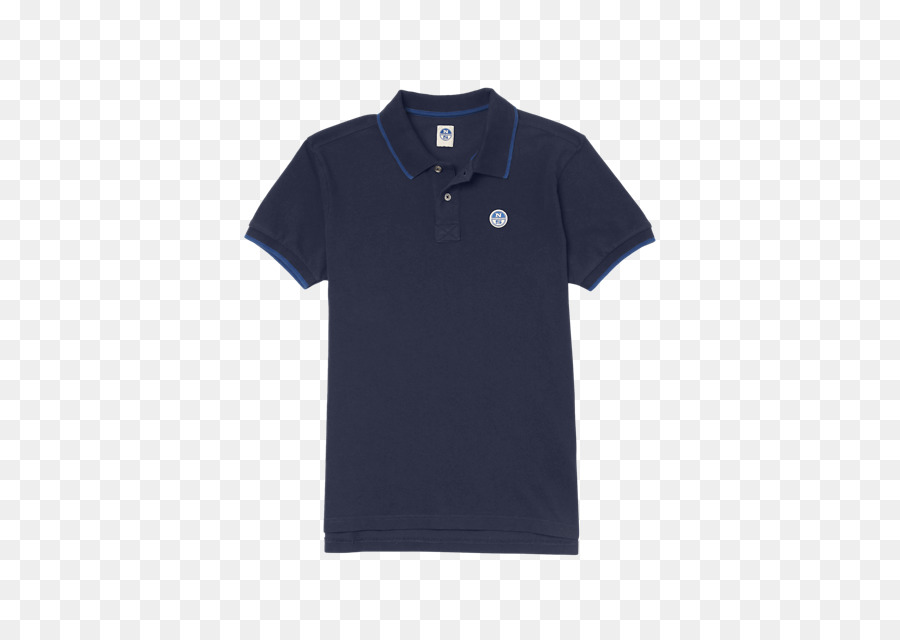 Polo Azul Marino，Cuello PNG