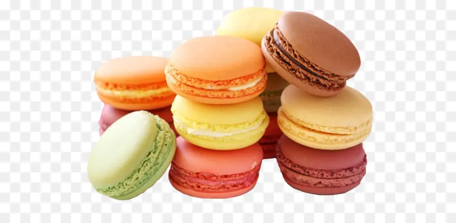 Macarrones De Colores，Postre PNG