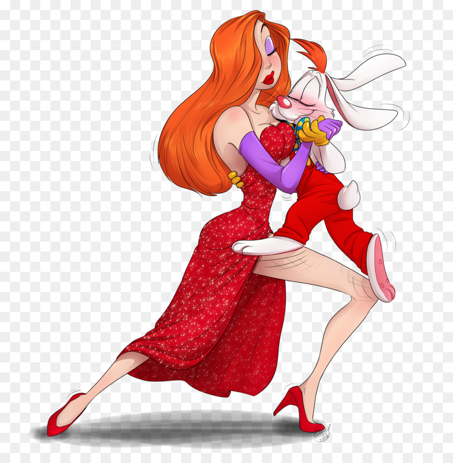 Jessica Rabbit, De Dibujos Animados, La Danza imagen png - imagen  transparente descarga gratuita