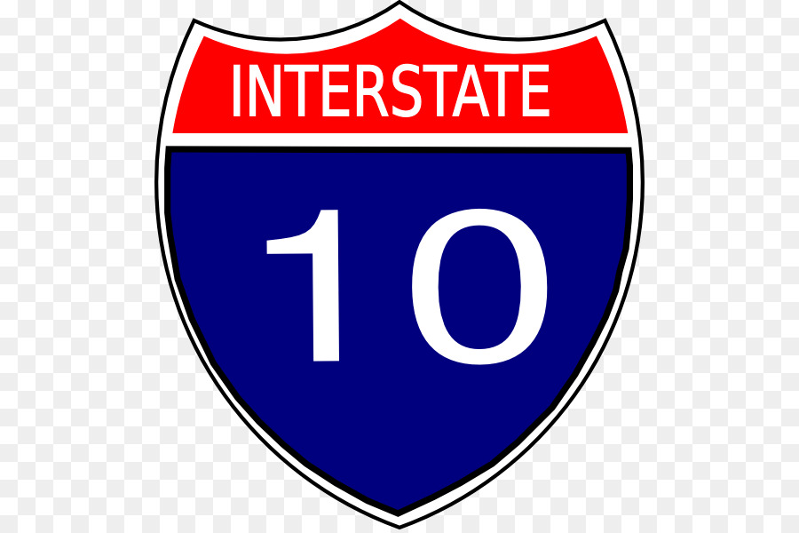 La Interestatal 10，El Sistema De Autopistas Interestatales De Los Estados Unidos PNG