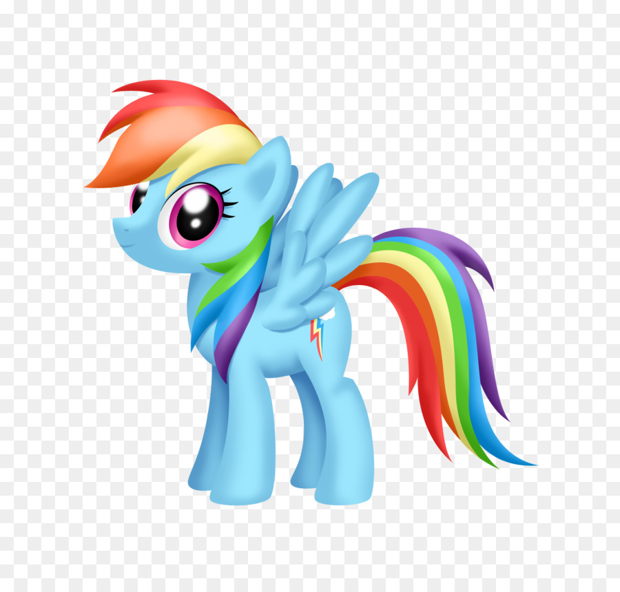 Poni Arcoiris，Vistoso PNG