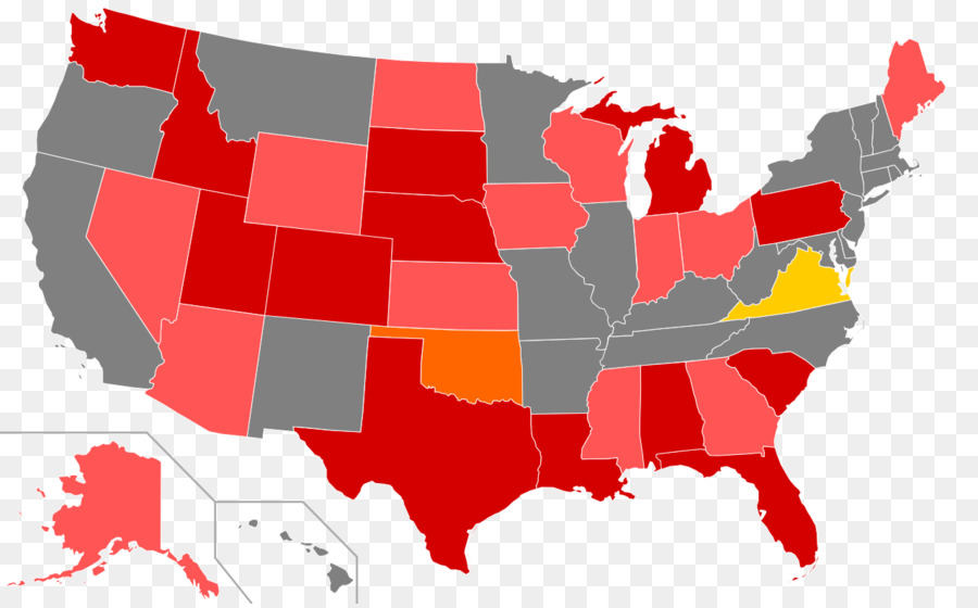 Mapa De Estados Unidos，Estados PNG