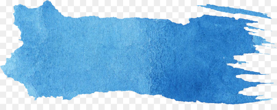 Trazo De Pincel Azul，Pintar PNG