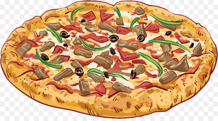 Pizza，Hamburguesa PNG