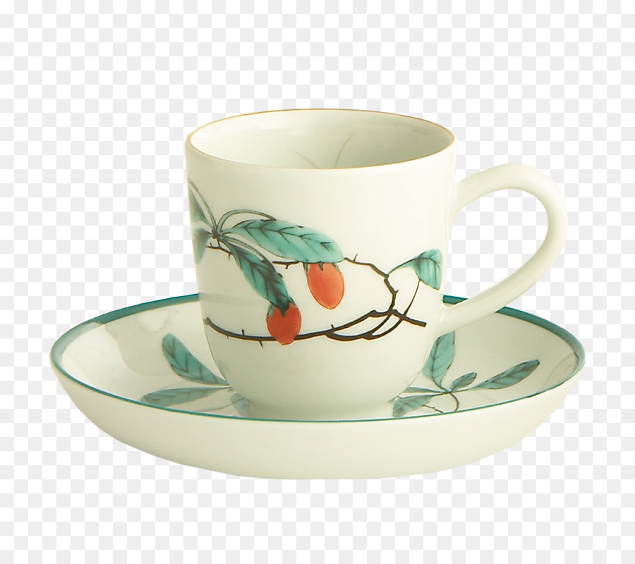 Taza De Té Floral，Taza PNG