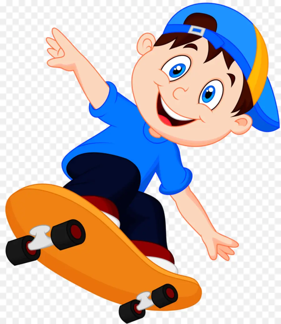 Niño En Patineta，Monopatín PNG