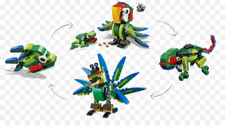 Lego 31031 Creador De La Selva Los Animales，Creador De La Selva Animales 31031 PNG