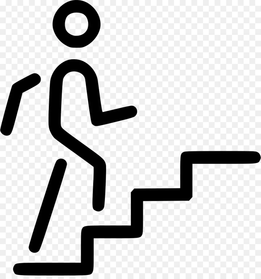 Persona Subiendo Escaleras，Progreso PNG