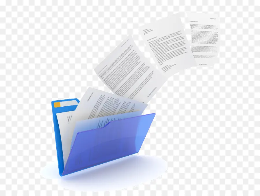 Carpeta Con Documentos，Archivos PNG