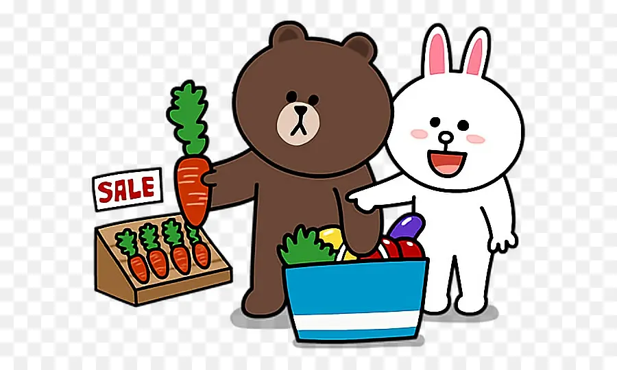 Oso Y Conejo，Compras PNG