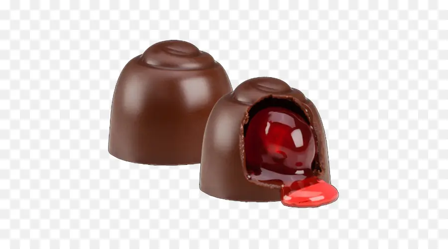 Chocolate Con Relleno De Cereza，Dulce PNG