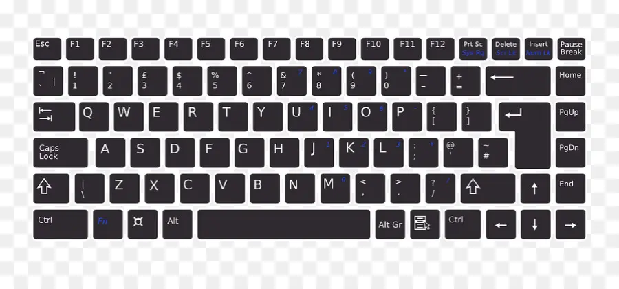 Teclado，Llaves PNG