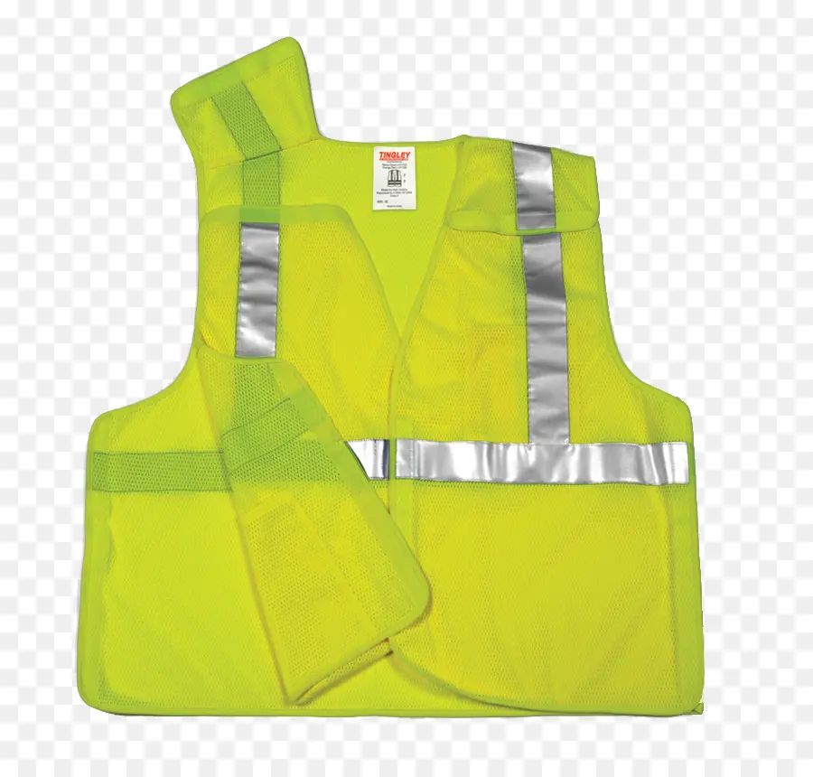 Chaleco De Seguridad Amarillo，Pensativo PNG