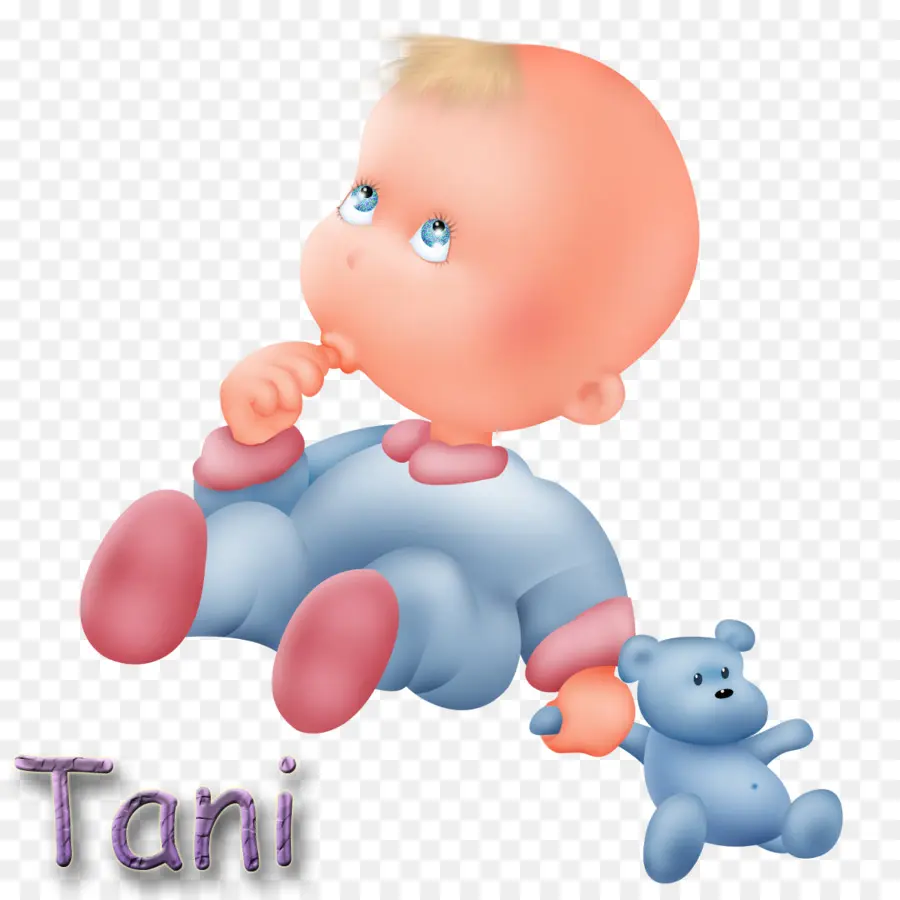 Bebé Con Osito De Peluche，Bebé PNG