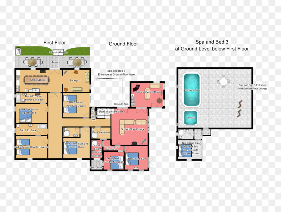 Plano De Planta De La Casa，Alojamiento PNG