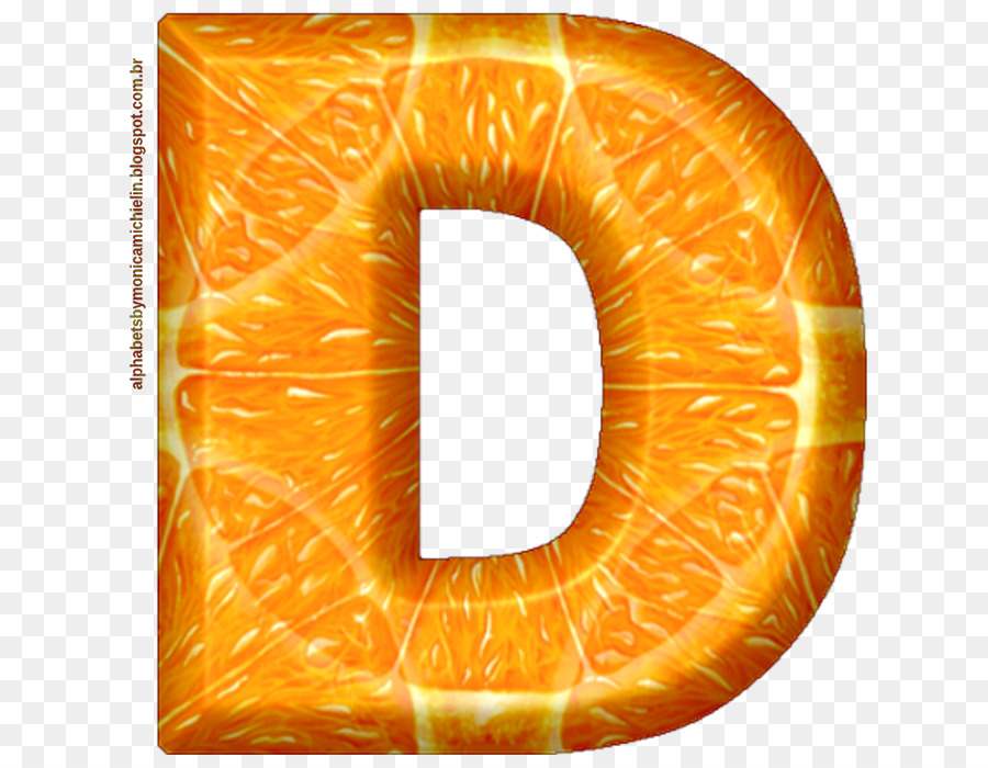 Naranja，El Alfabeto PNG