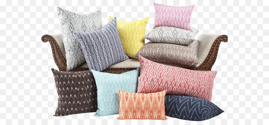 Almohadas Coloridas，Cojines PNG