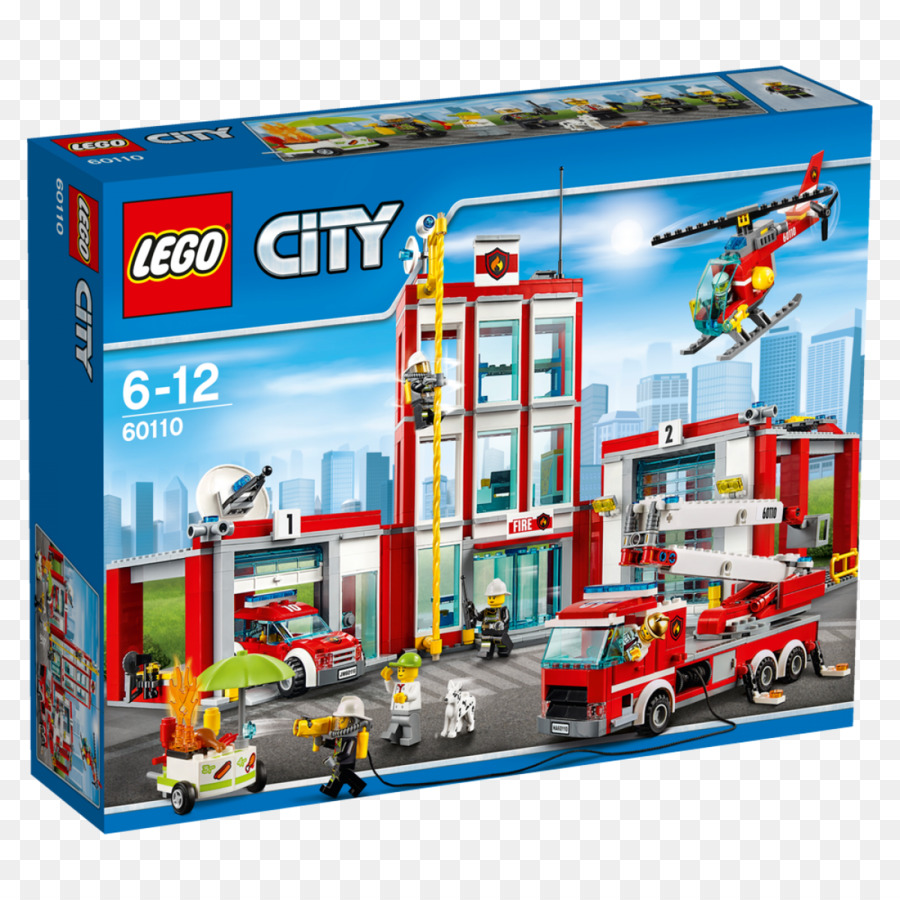 Lego 60110 De Bomberos De La Ciudad De La Estación De，Lego City PNG