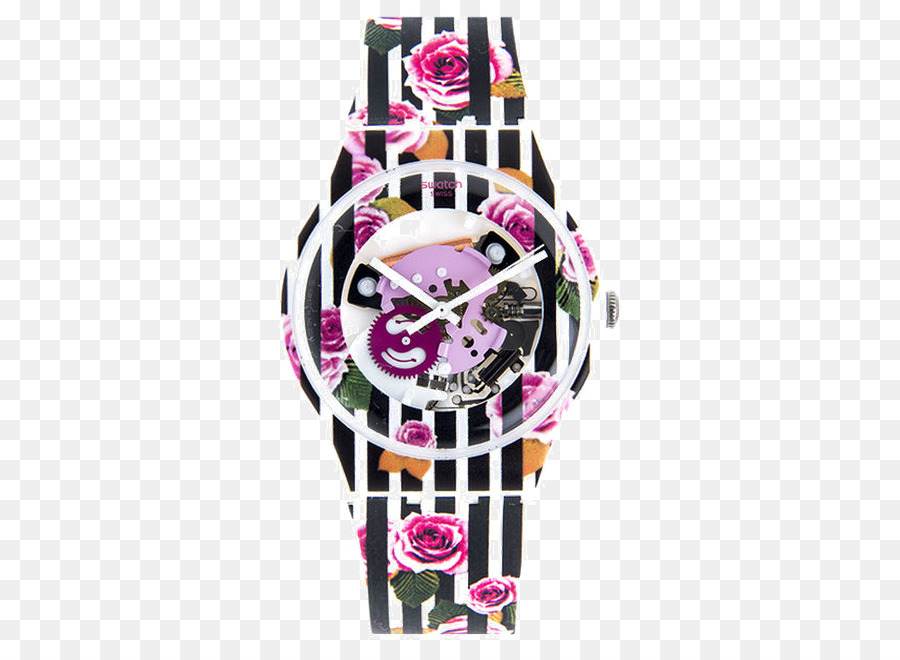 Reloj，Fucsia PNG