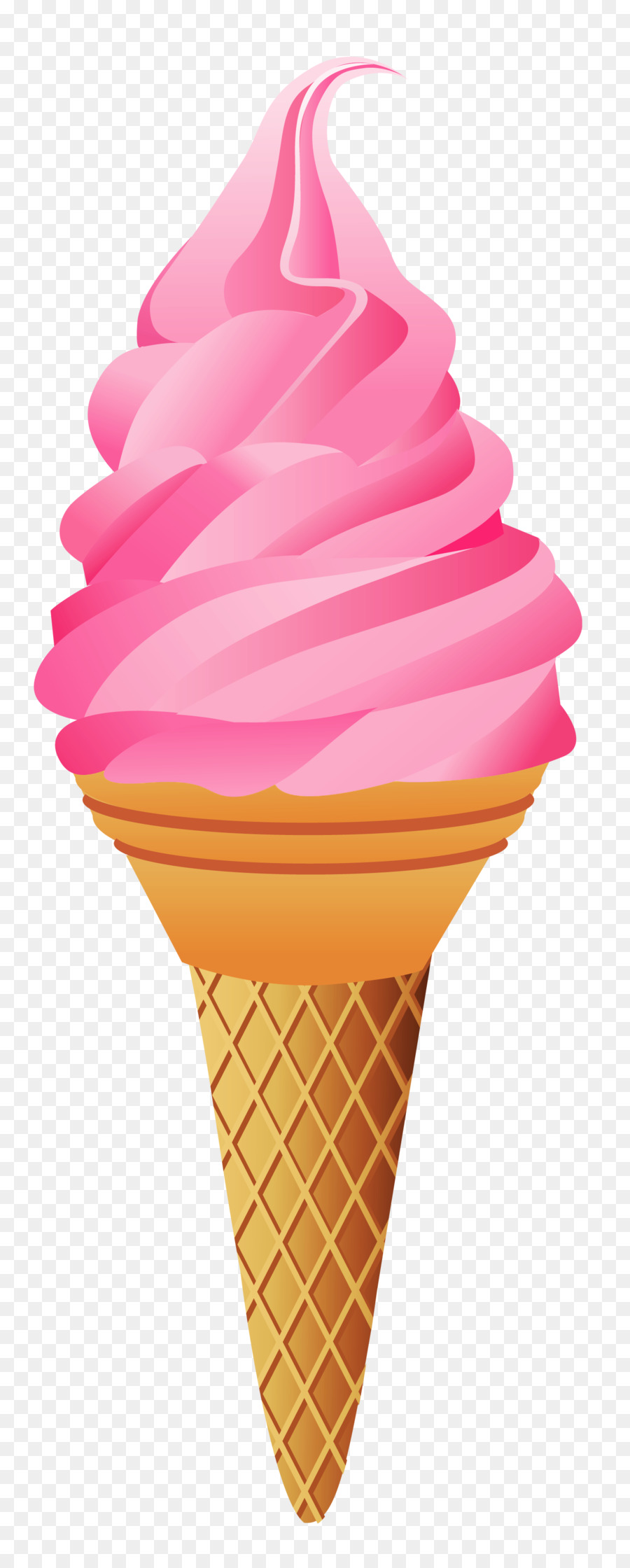 Cono De Helado，Postre PNG