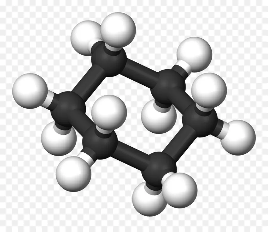 Ciclohexano，Del Espacio Tridimensional PNG