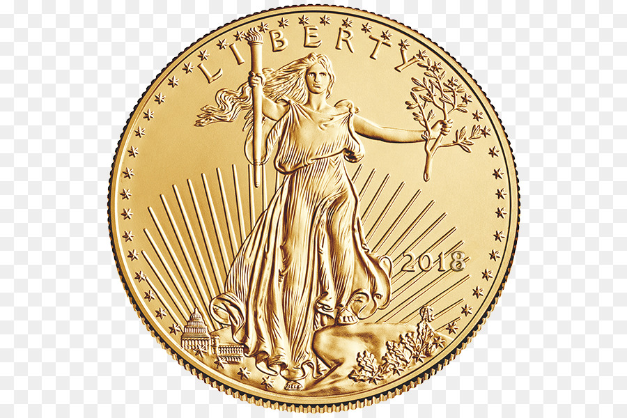 American Gold Eagle，La Moneda De Oro PNG