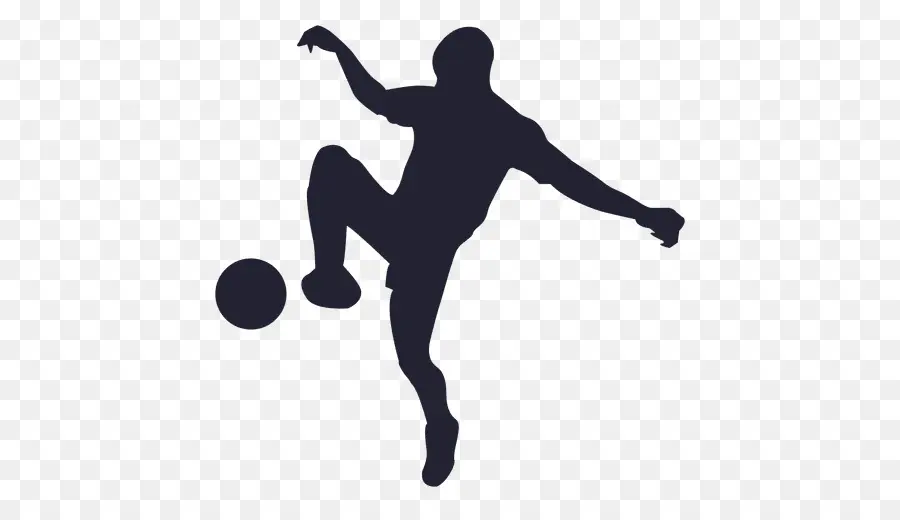 Silueta，Jugador De Fútbol PNG